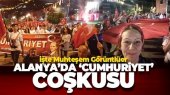 Alanya'da Cumhuriyet Coşkusu - İşte Müthiş Görüntüler