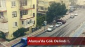 Alanya'da Dolu Yağışı.. Kıyamet Koptu